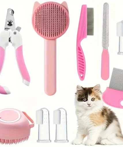 Complete Cat Beauty & Grooming Set