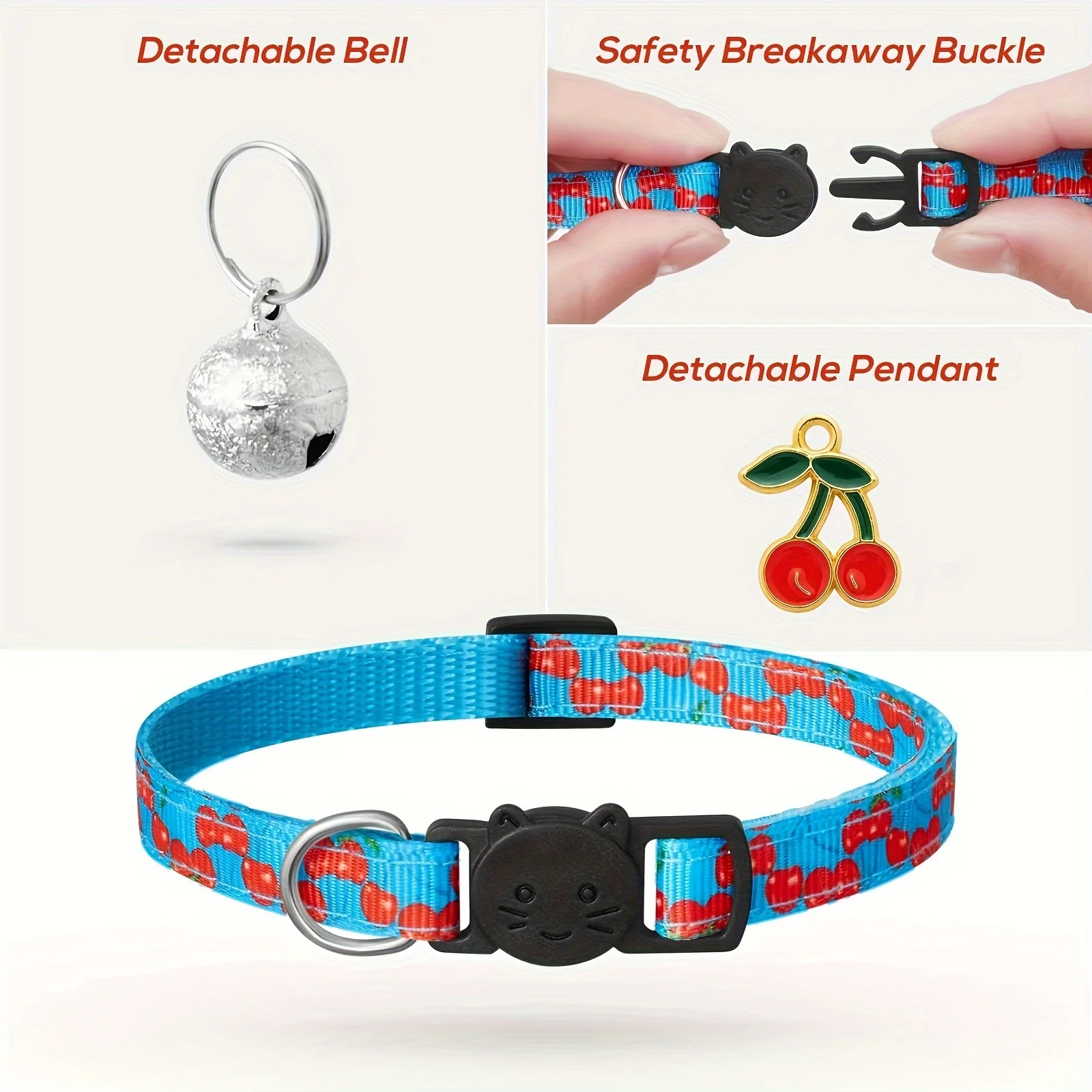 7-Pack Fruity Cat Collars - Image 5