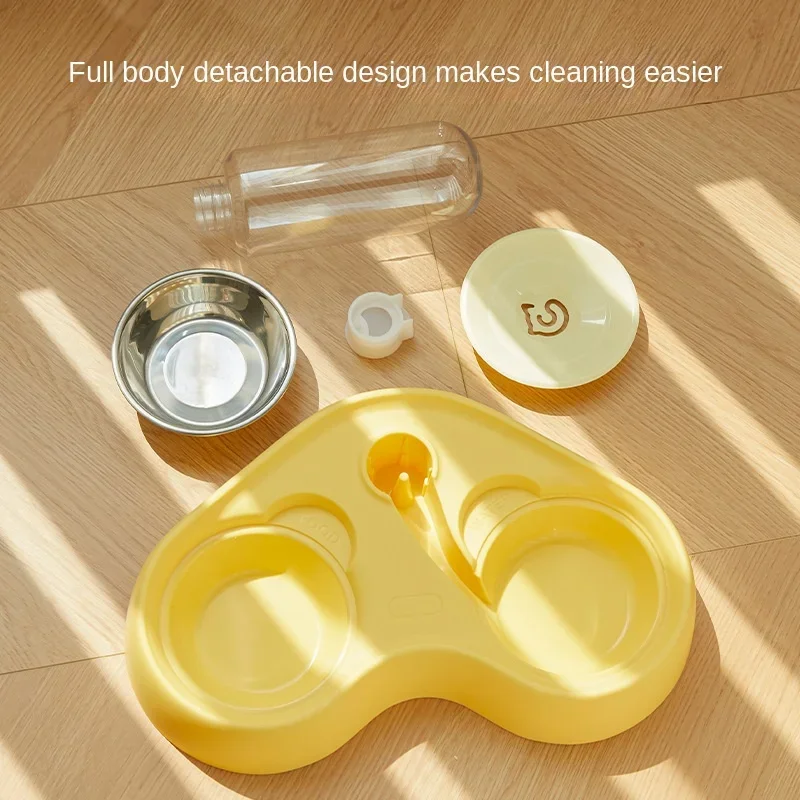 2-in-1 Cat Water and Food Bowl Set - Image 4